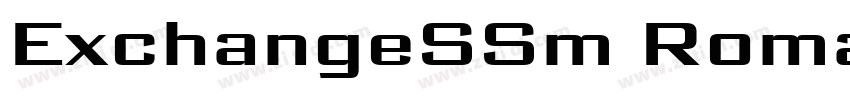 ExchangeSSm Roman字体转换 ExchangeSSm Roman字体转换